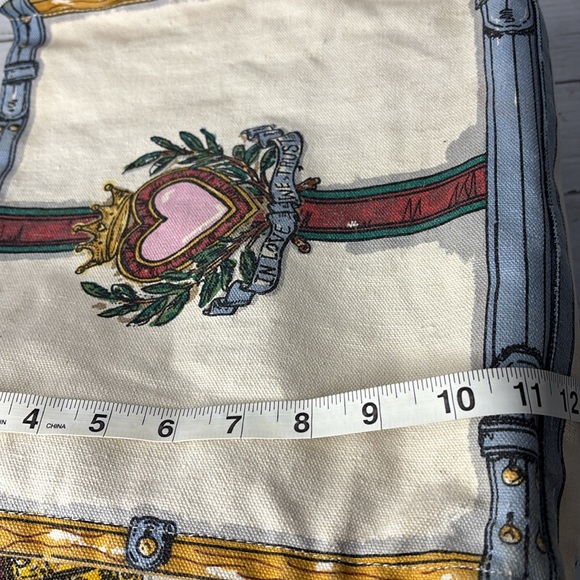 Brighton "In Love We Trust" Canvas Tote Bag - Picture 10 of 12